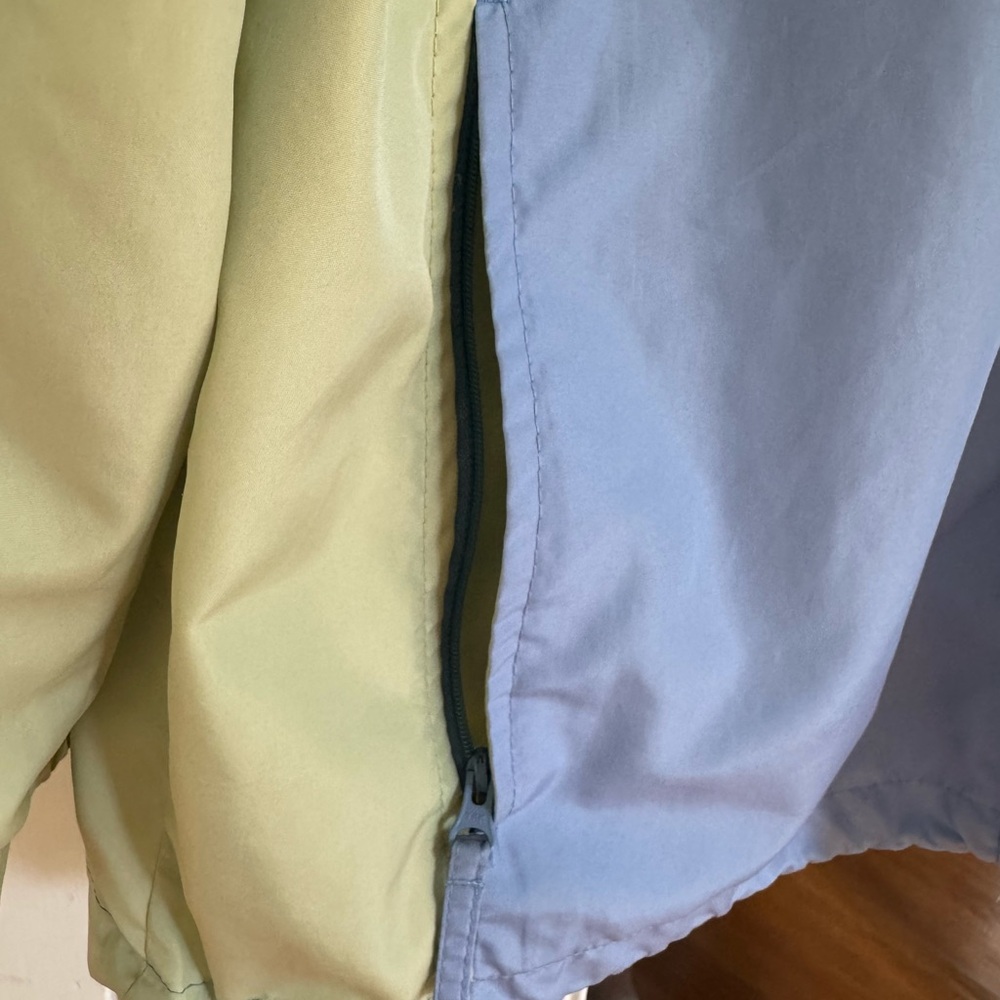 Eddie Bauer Colorblock Windbreaker - Periwinkle and Soft Yellow - Picture 6 of 16